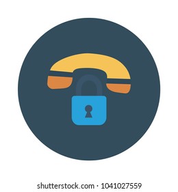 receiver telephone lock 