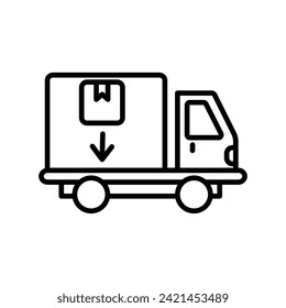 icono de área de recepción con ilustración de material vectorial de fondo blanco