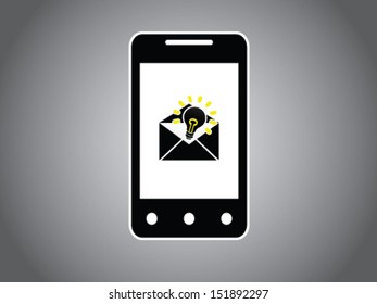Receiving An Idea On Smart phone