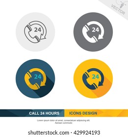receiving phone calls  icon vector design