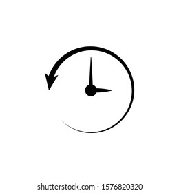 recent history single icon design vector illustration

