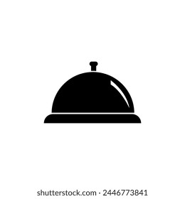 reception bell icon vector. reception bell symbol flat trendy style illustration on white background..eps