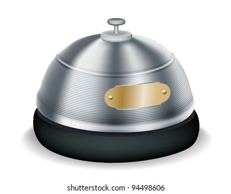 Reception Bell. Mesh design.