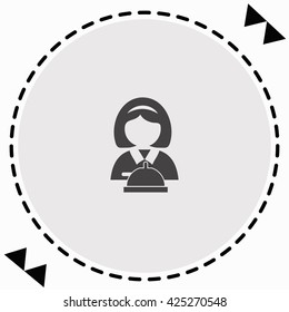 Reception icon Flat Design. Isolated Illustration.