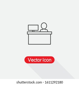 Reception Icon Vector Illustration Eps10