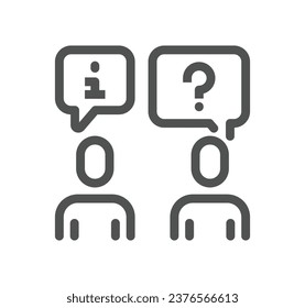 Reception related icon outline and linear vector.
