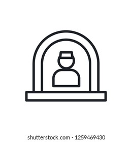 reception vector icon