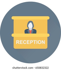 Reception Vector Icon