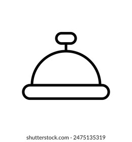 Ilustración de stock de diseño de ícono de Vector de recepción