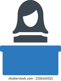 Reception Vector illustration on a transparent background.Premium quality symmbols.Glyphs vector icon for concept and graphic design. 