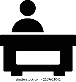 reception  Vector illustration on a transparent background. Premium quality symmbols. Glyphs vector icons for concept and graphic design. 
