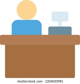 reception Vector illustration on a transparent background.Premium quality symbols. Line Color vector icon for concept and graphic design.