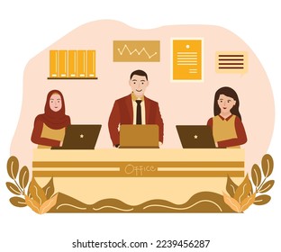 Receptionist for Business and Marketing Service