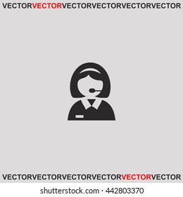 Receptionist icon.