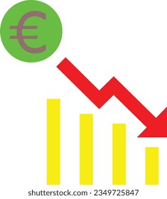 recession chart analytics graph diagram