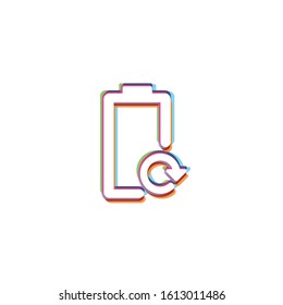 Recharge Battery - Vector App Icon
