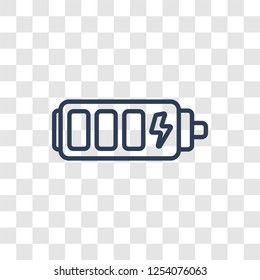 Recharge icon. Trendy linear Recharge logo concept on transparent background from hardware collection