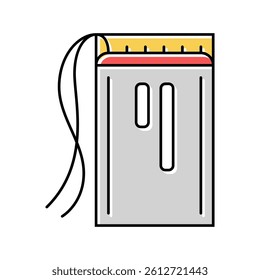 rechargeable battery color icon vector. rechargeable battery sign. isolated symbol illustration
