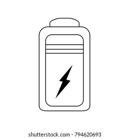 Rechargeable battery symbol