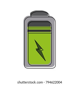 Rechargeable battery symbol