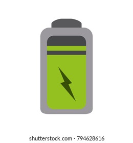 Rechargeable battery symbol