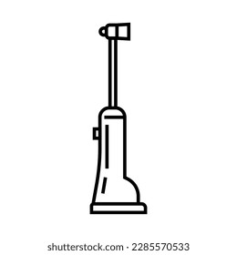 Rechargeable toothbrush icon. Dentist web illustration.