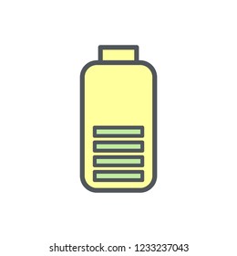 recharging vector icon