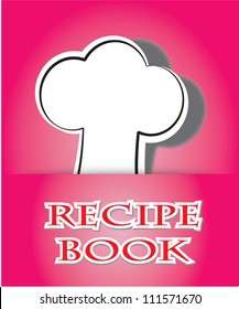 Recipe book  design/Vector illustration