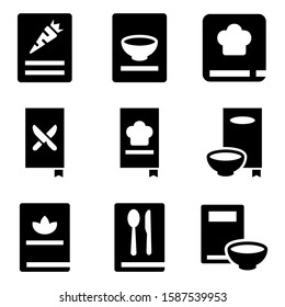 recipe book icon isolated sign symbol vector illustration - Collection of high quality black style vector icons
