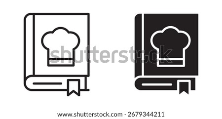  recipe book icon vector illustration