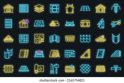 Recipe book icons set outline vector. Cookbook library. Eating book vector neon