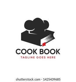 Recipe Book Logo design Template-vector