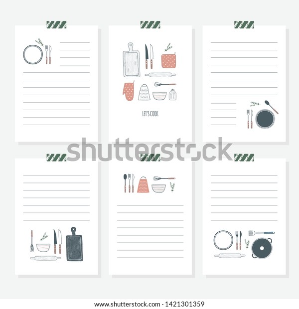 Recipe Book Template Free from image.shutterstock.com