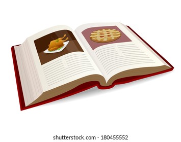 Recipe Book - Vector Illustration