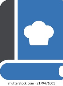 Recipe book Vector illustration on a transparent background.Premium quality symbols.Glyphs vector icon for concept and graphic design.