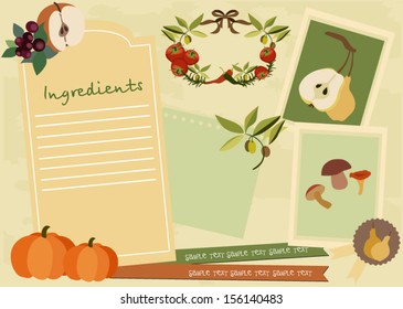 Recipe card