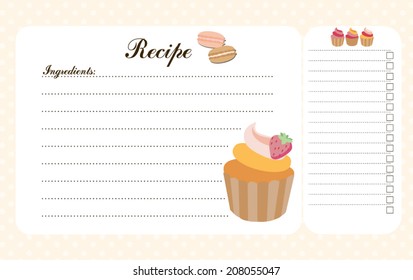 Recipe card