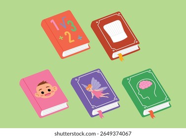 Livro de receitas, Smart Brain, QI EQ, Livros de autoajuda, Conhecimento Culinário, Livro de história de crianças folclore para crianças, Livro de creche de cuidados infantis, Livro de educação matemática escolar para a ilustração da aprendizagem 