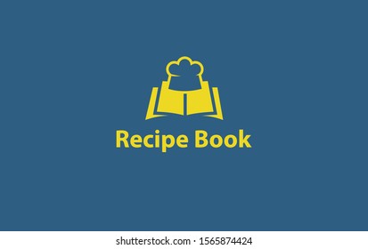 Recipe logo design template vector