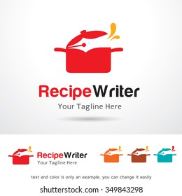 Recipe Water Logo Template Design Vector