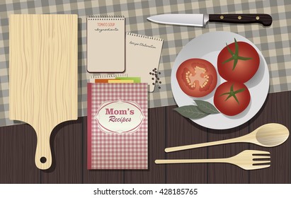 Recetas Libro de cocina. Cuaderno de cocina
