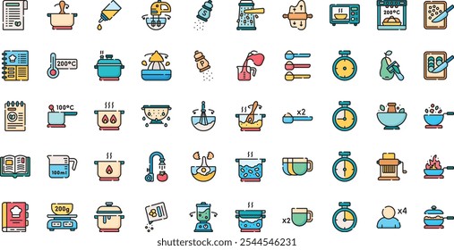 Recipes icon High-Quality Vector Icons Collection with Editable Stroke. Ideal for Professional and Creative Projects.
