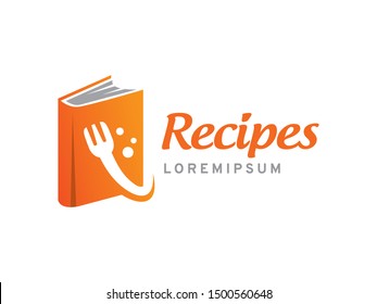 Recipes logo symbol or icon template