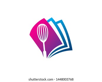 Recipes Logo Template Design Vector, Emblem, Design Concept, Creative Symbol, Icon