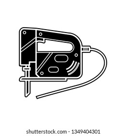 Reciprocating Saw  icon. Element of Home repair tool for mobile concept and web apps icon. Glyph, flat icon for website design and development, app development