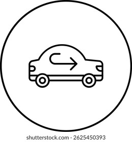 Icono de Vector recirculado. Se puede utilizar para aplicaciones de impresión, móviles y de Web.