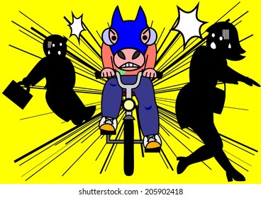 reckless bike riding