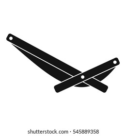Recliner icon. Simple illustration of recliner vector icon for web