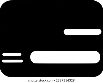 recognition card icon vector symbol design illustration