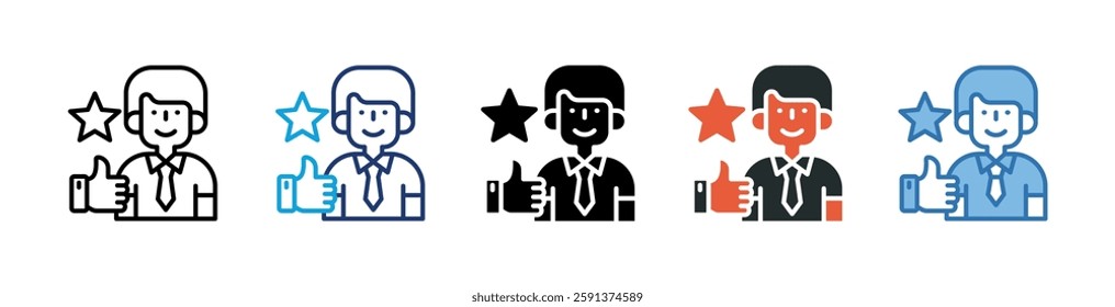 Recognition Icon Element For Design